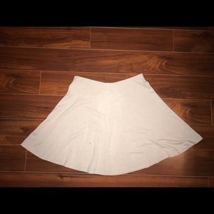 Forever 21, nude mini skirt!